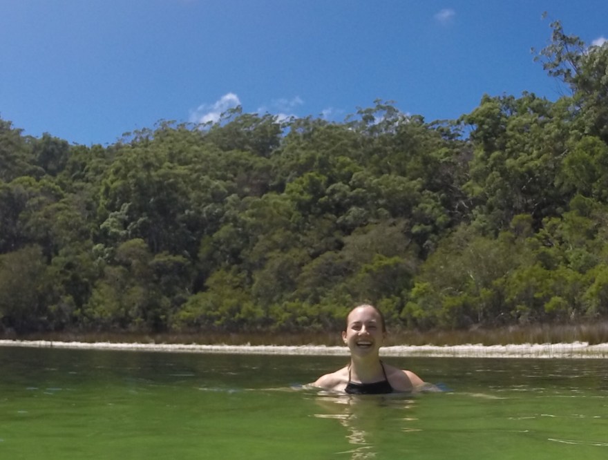 All smiles in freshwater!